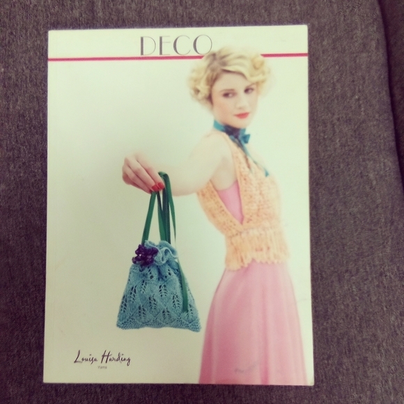 Deco: 30 Handknitting Projects Inspired by Art Deco by Louisa Harding Knitting - Picture 1 of 5